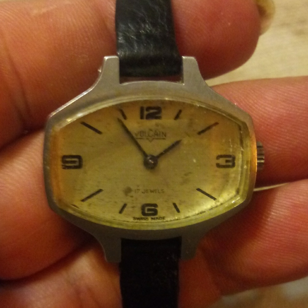 1950's vintage Vulcain 17 jewels ladies watch